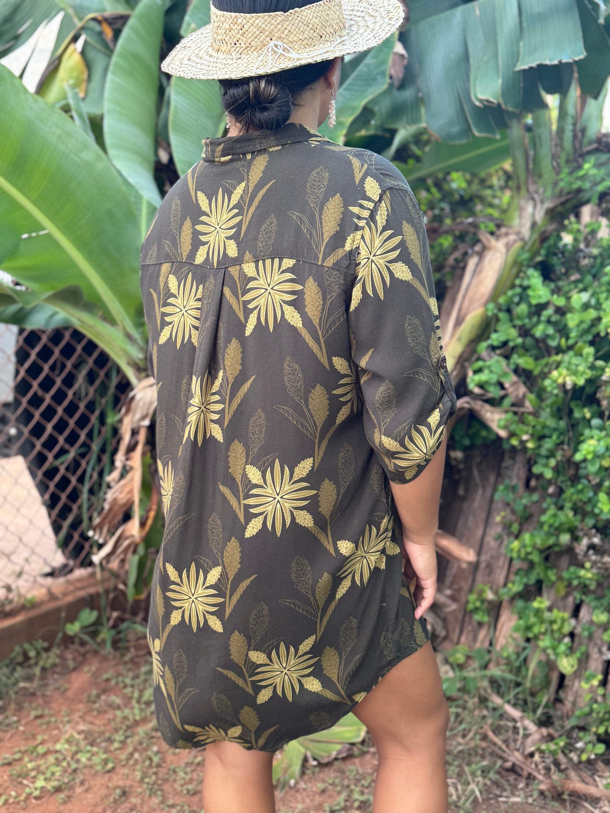 Awapuhi T-shirt dress