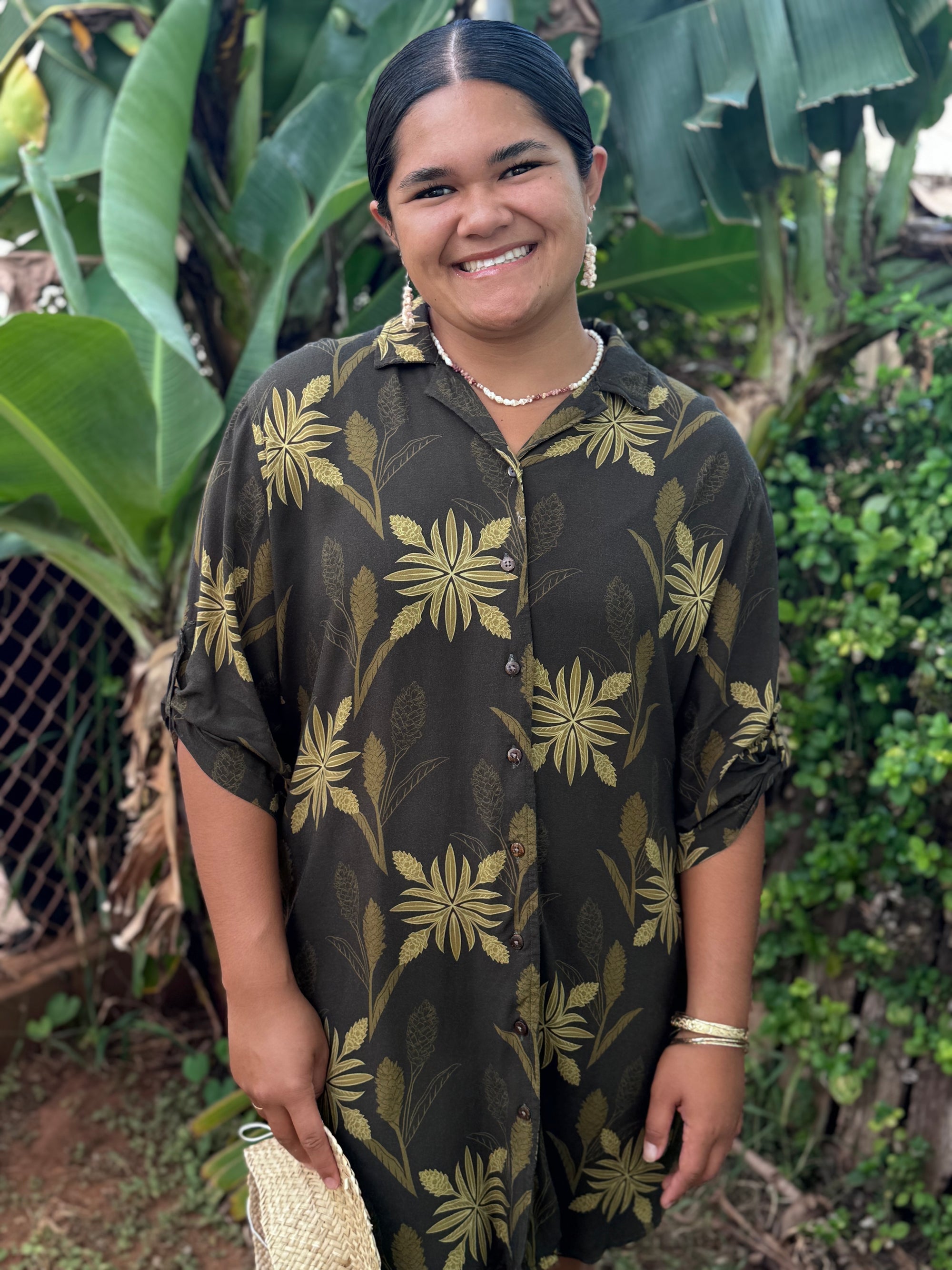 Awapuhi T-shirt dress